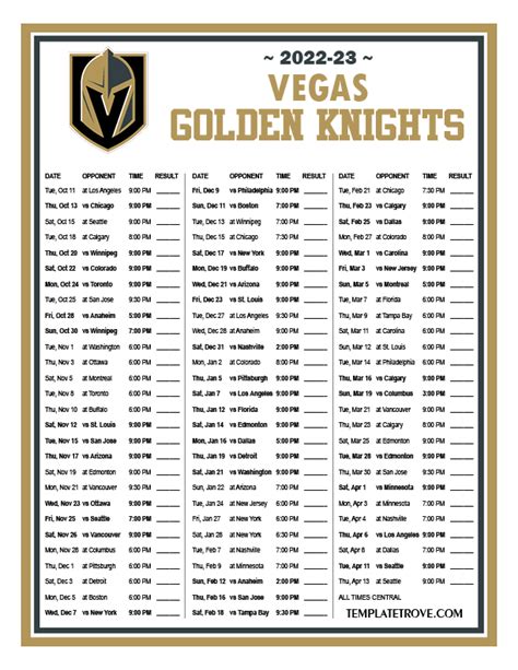 lv golden knights playoff schedule|vegas golden knights remaining schedule.